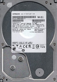 Hitachi GST Deskstar 0F12114 1.5TB 7200RPM 64MB SATA3 3.5